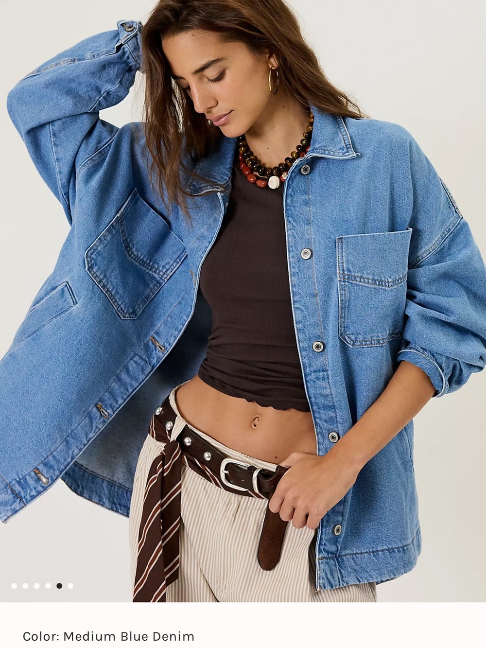 We The Free Madison City Denim Jacket